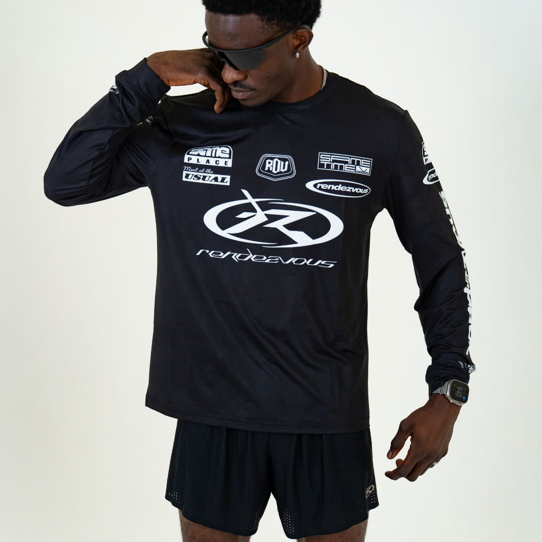 RACE JERSEY / BLACK
