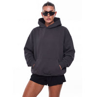 OVERSIZED COFFEE HOODIE