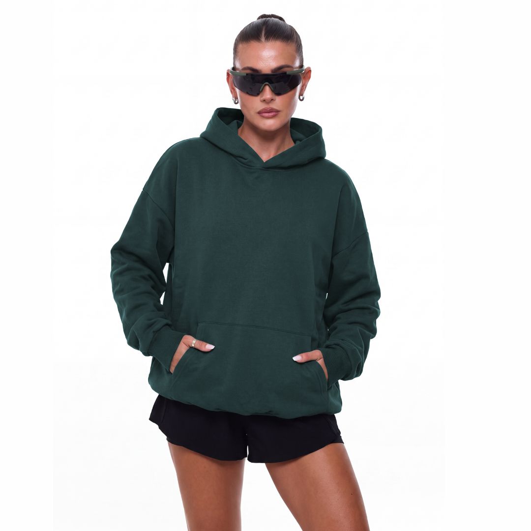 OVERSIZED MOSS HOODIE