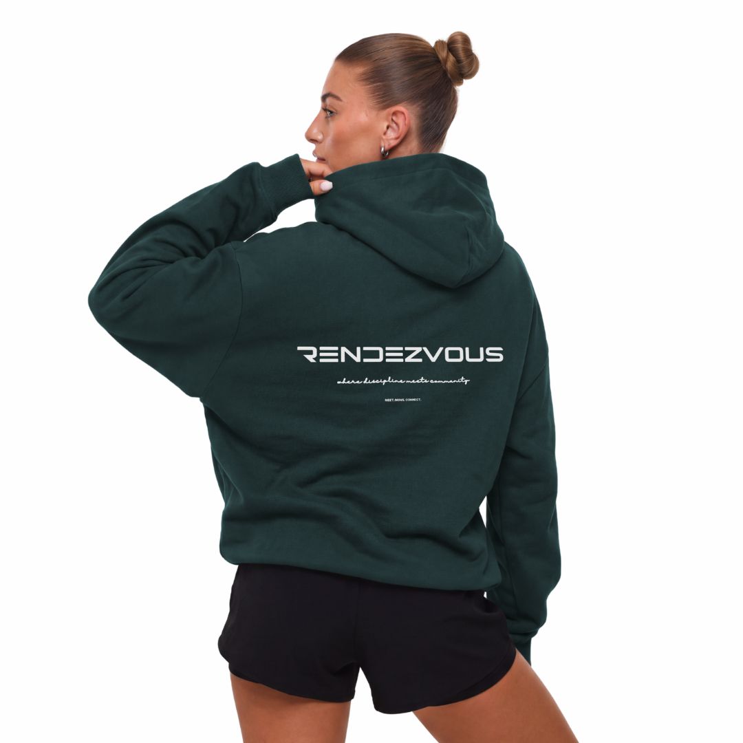 OVERSIZED MOSS HOODIE