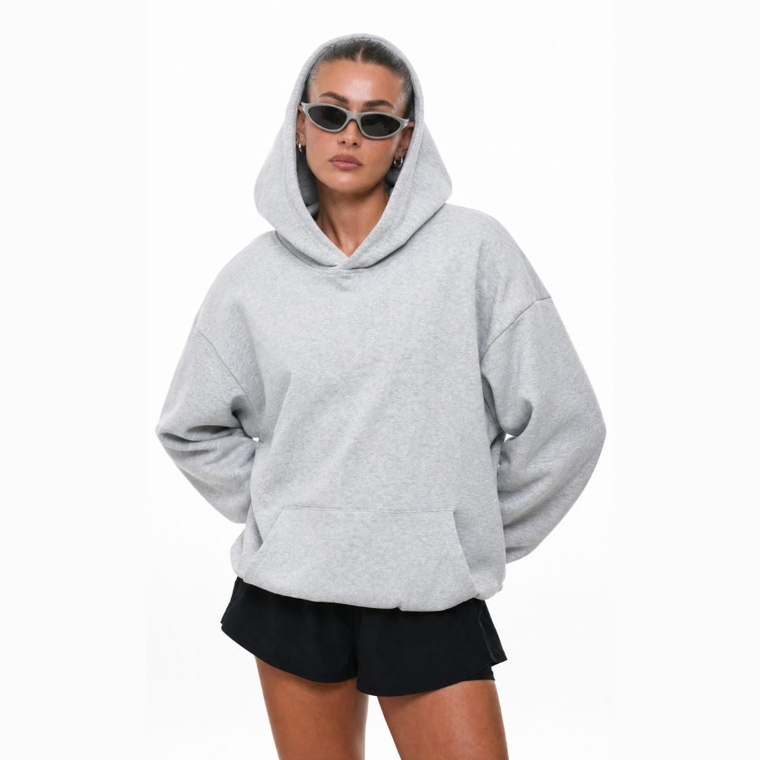 OVERSIZED GREY HOODIE