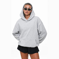 OVERSIZED GREY HOODIE