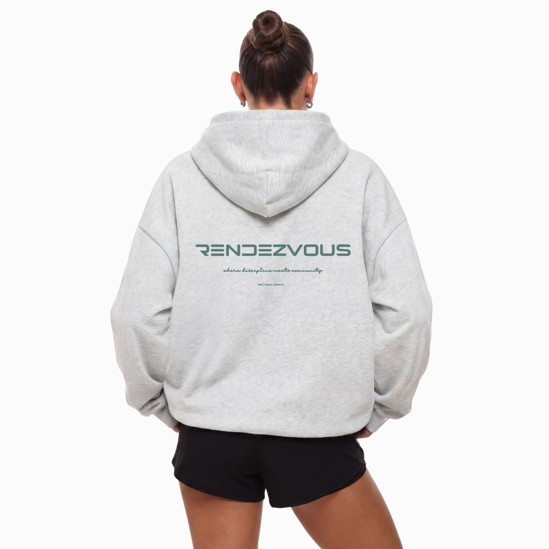 OVERSIZED GREY HOODIE