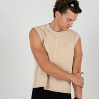 CROPPED TANK / CREAM