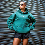 OVERSIZED MOSS HOODY