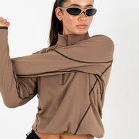 RUNNING FLEECE / BROWN