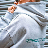 OVERSIZED GREY HOODY