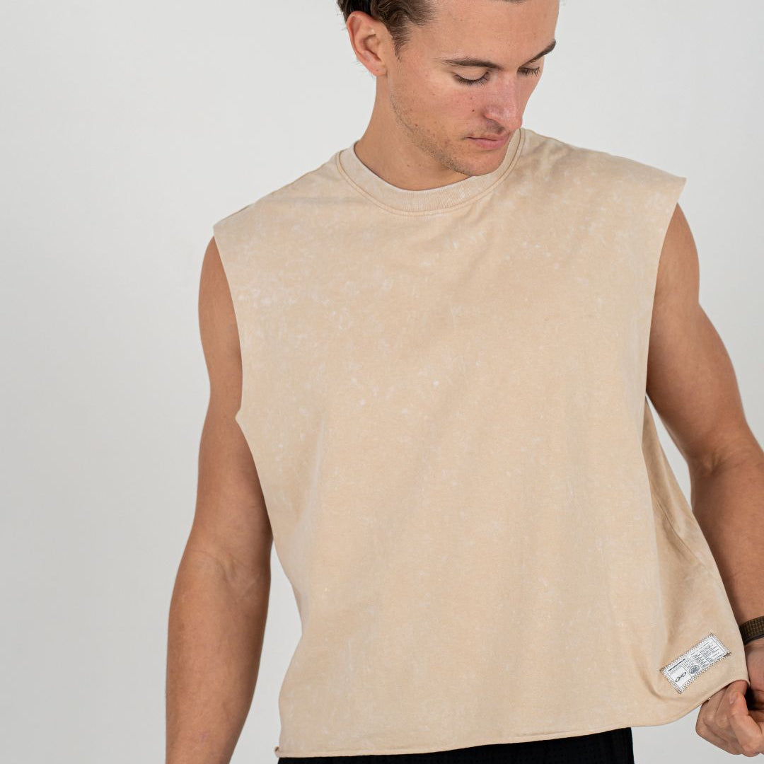 CROPPED TANK / CREAM