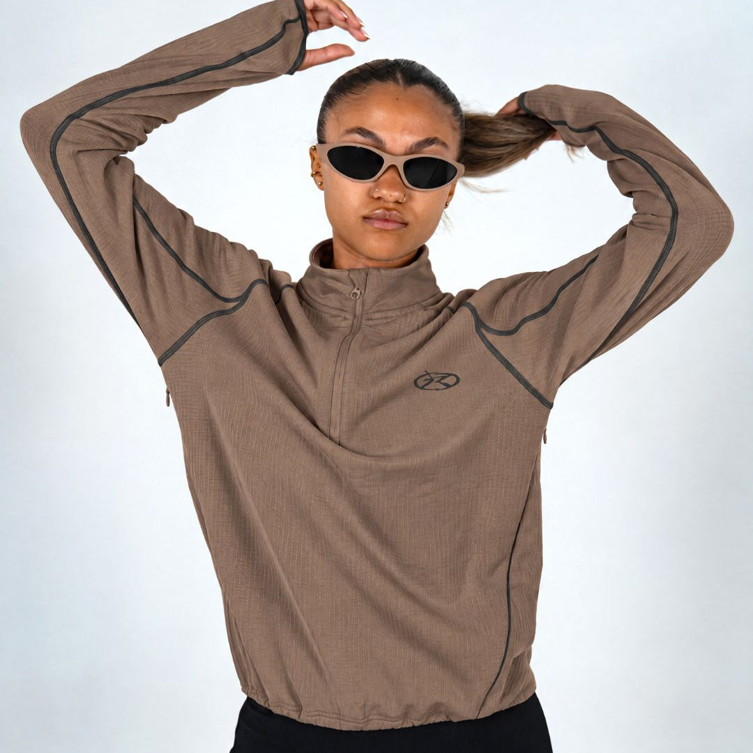 RUNNING FLEECE / BROWN