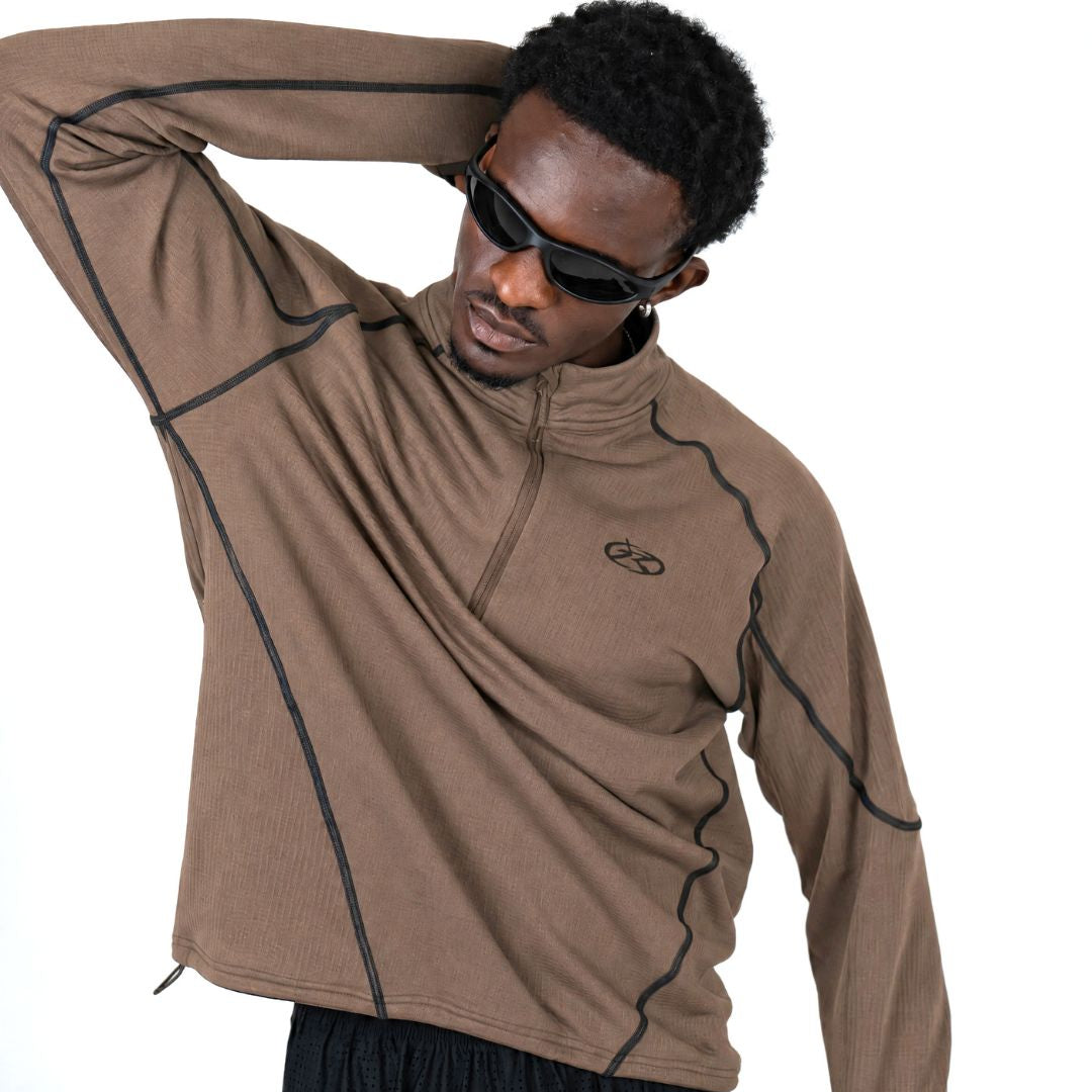 RUNNING FLEECE / BROWN