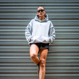 OVERSIZED GREY HOODY