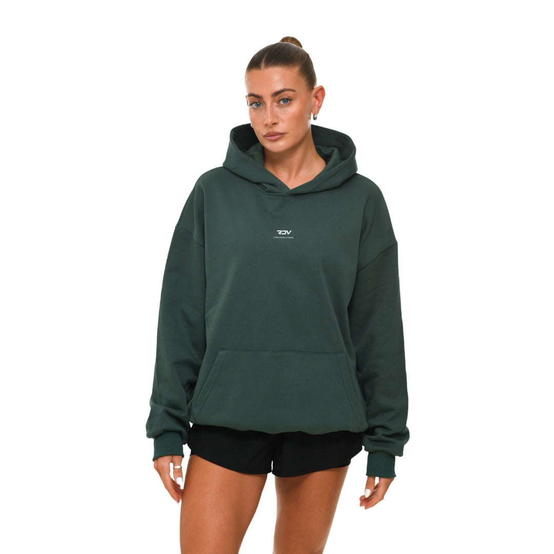 OVERSIZED MOSS HOODIE – RENDEZVOUS