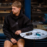 OVERSIZED NERO HOODY