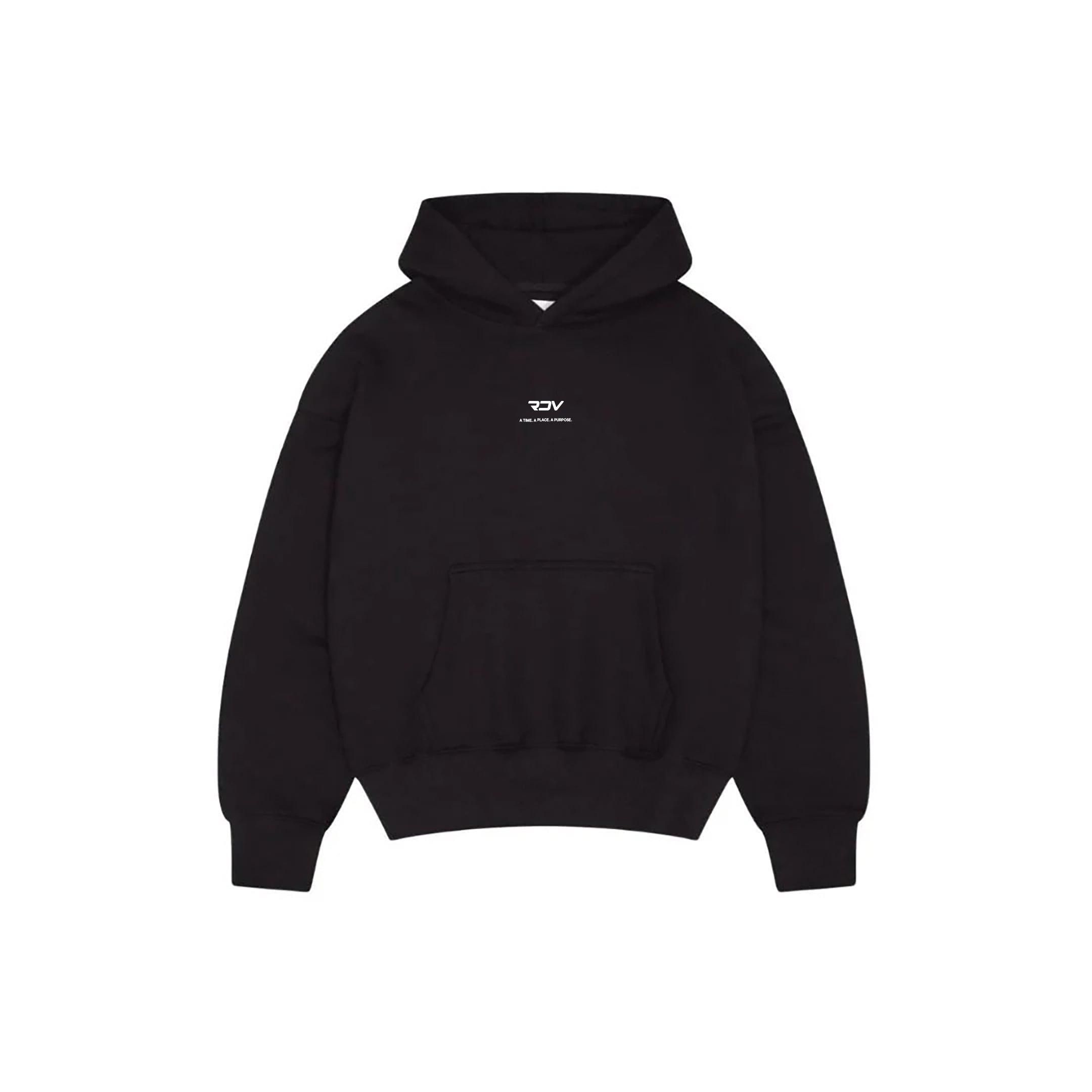 OVERSIZED NERO HOODIE