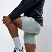 MENS HALF TIGHTS (GREY)