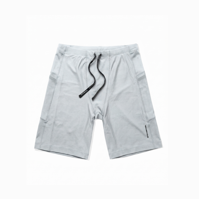 MENS HALF TIGHTS GREY